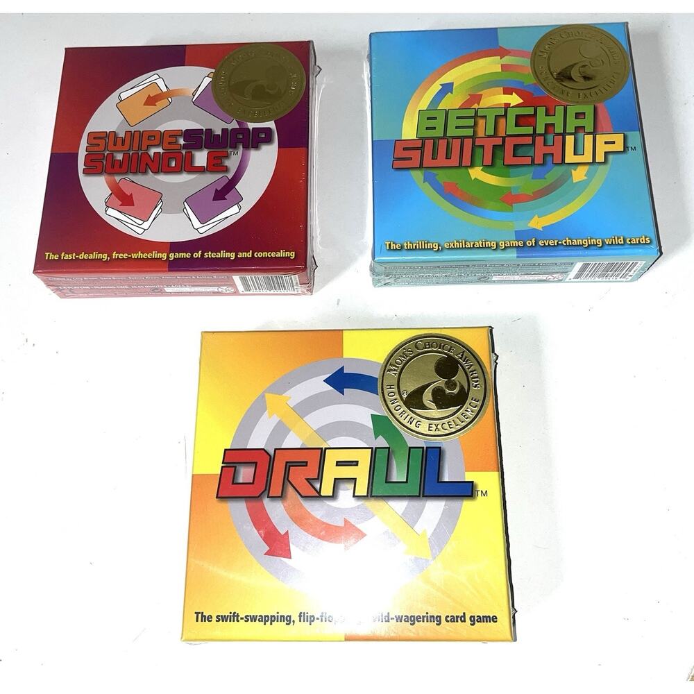 Draul Betcha Switchup Swipe Swap Swindle Moms Choice Awards 3 Storyastic Games